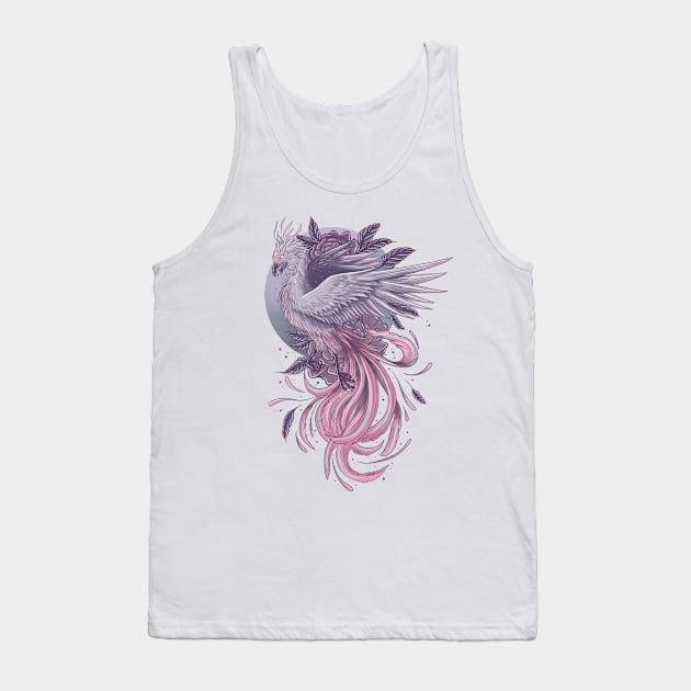 Purple phoenix Tank Top by Jess Adams